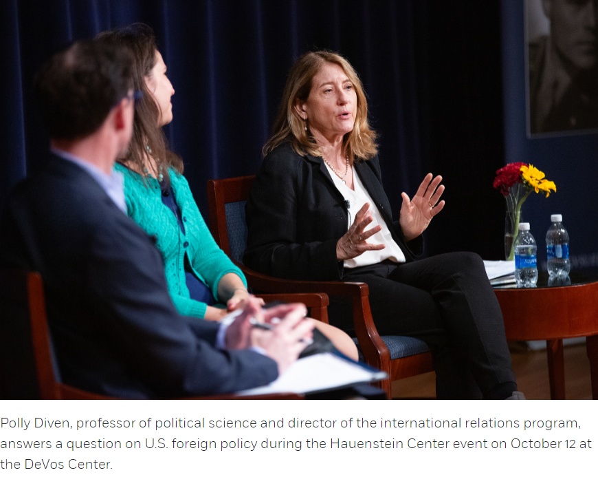 Professor Diven Discusses U.S. Foreign Policy & Global Citizenship on Expert Panel